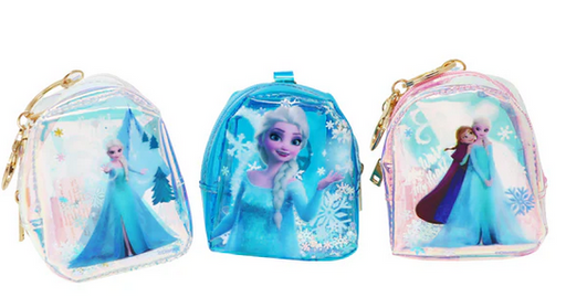 Disney Frozen  Pink Mini Back Pack With Keyring