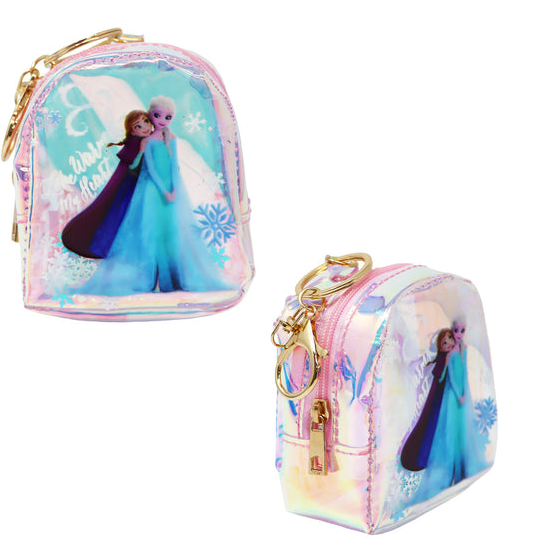 Disney Frozen  Pink Mini Back Pack With Keyring