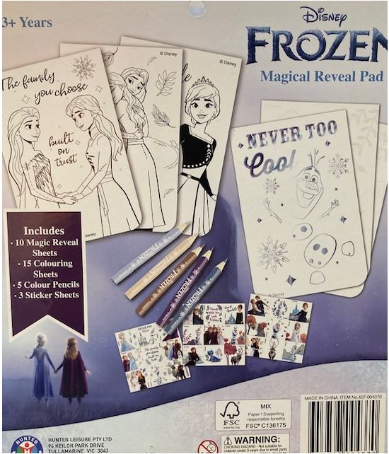 Disney Frozen Ii Magic Reveal Pad 