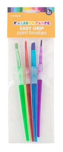 Kal - Easygrip Paint Brushes 4 Pk