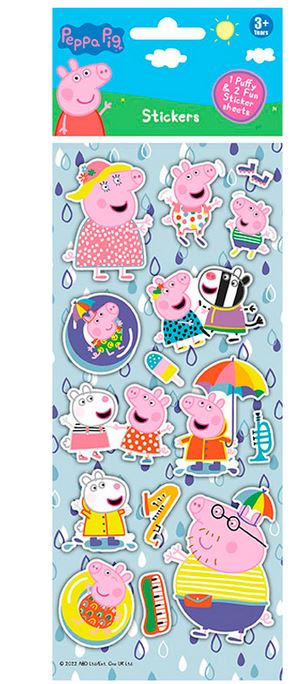 Peppa Pig Stickers 3 Pack