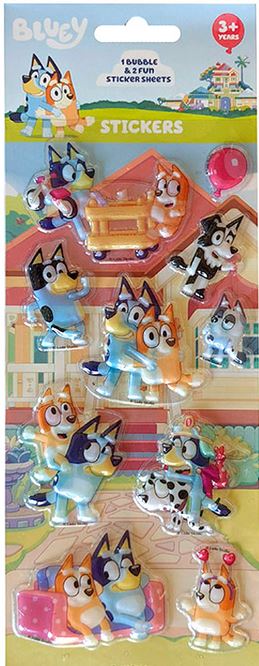 Bluey Stickers 3 Pack
