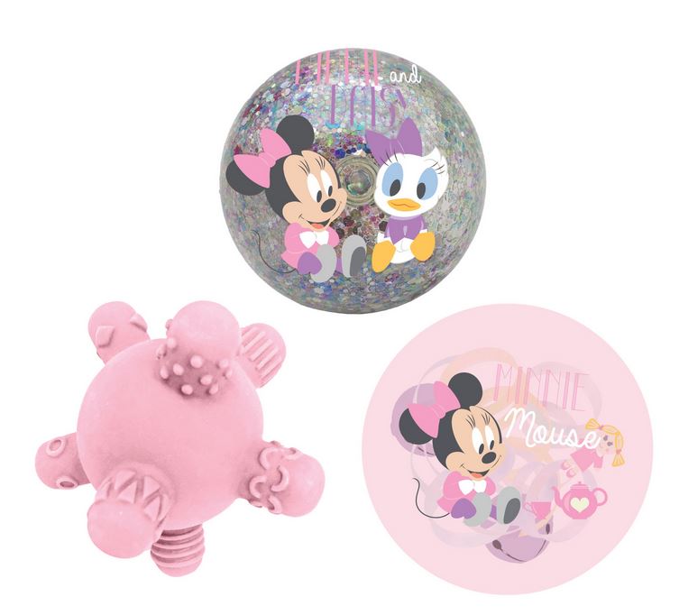 Disney Baby Minnie Mouse Sensory Ball 3 Pack