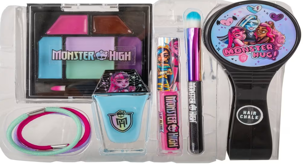 Monster High Cosmetic /brush /necklace Shoulder Bag Set