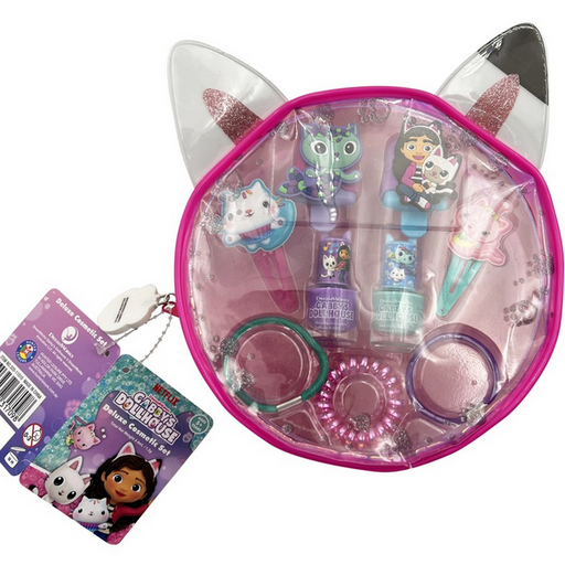 Gabby's Dollhouse Deluxe Cosmetics Bag Set 