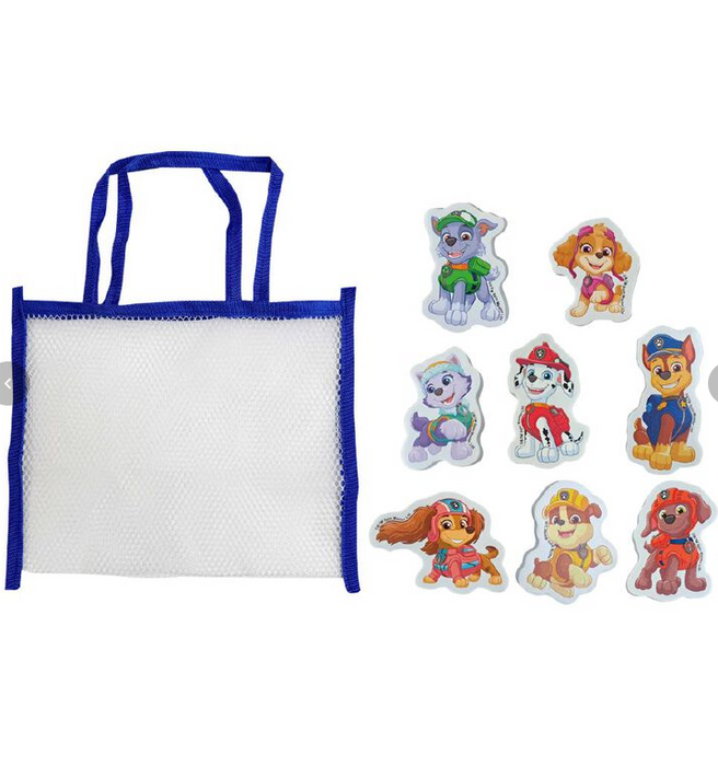 Paw Patrol Bath Foam Sticker Set