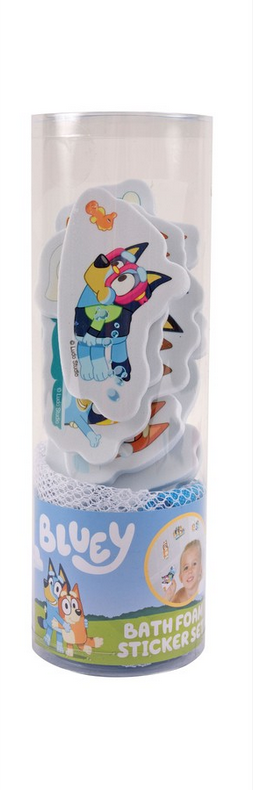 Bluey Bath Foam Sticker Set