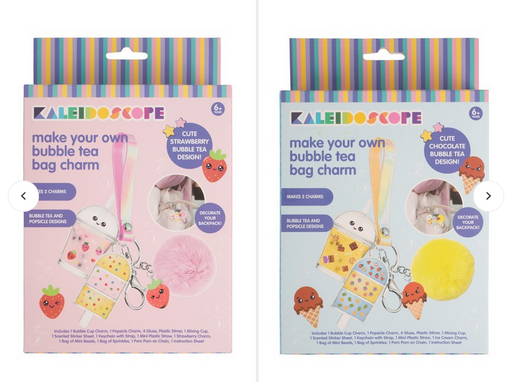 Kal - Make Your Own Bubble Tea Bag Charm Asst