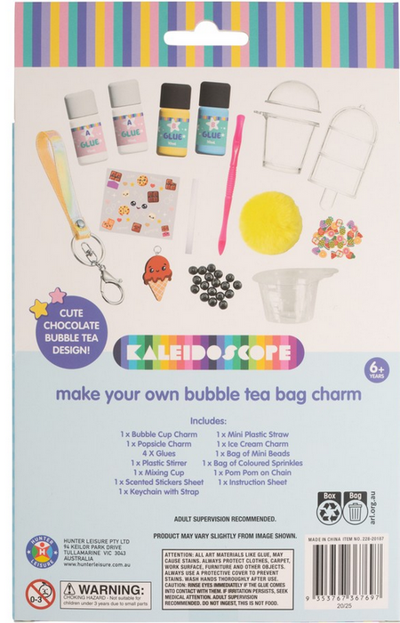 Kal - Make Your Own Bubble Tea Bag Charm Asst