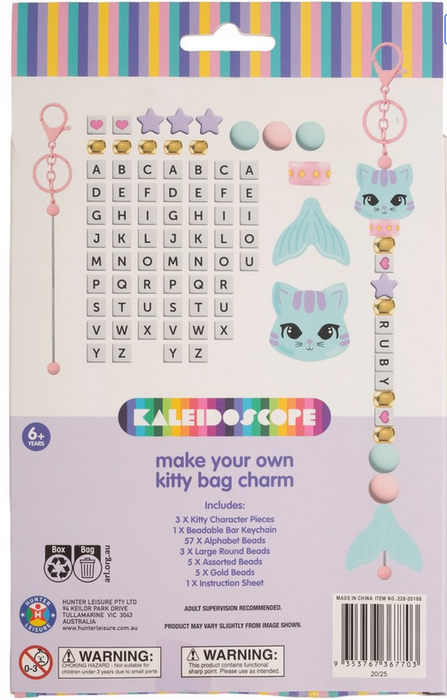 Kal - Make Your Own Animal Bag Charm Asst 
