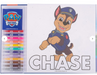 Paw Patrol Colour By Numbers