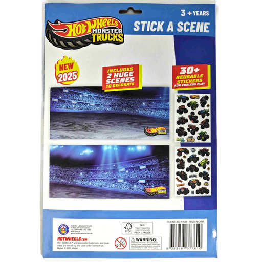 Hot Wheels Monster Truckstick-a Fscmix Scene