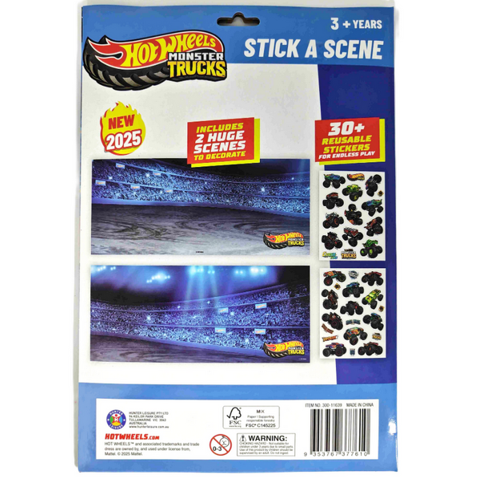 Hot Wheels Monster Truckstick-a Fscmix Scene