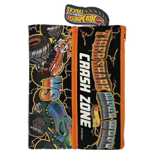 Hot Wheels Monster Trucks 2 Zip Pencil Case