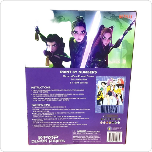 K-pop Demon Hunters Paint By Numbers
