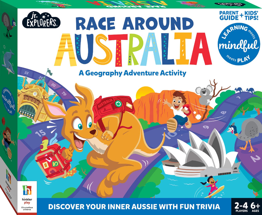 Junior Explorers Race Around Australia A Geography Adventure Activity