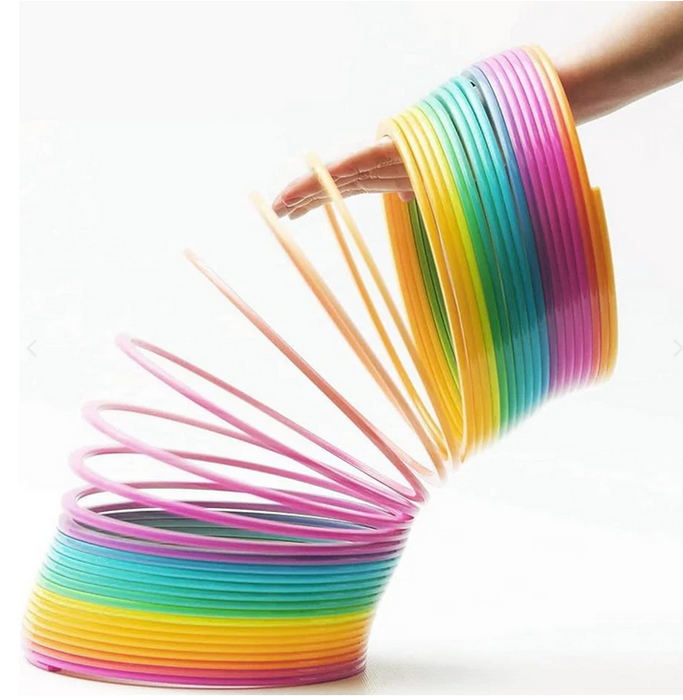 Jumbo Magic Slinky Spring Plastic 15cm Diameter