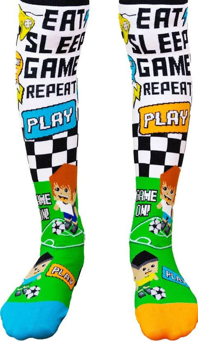 Madmia Video Game Socks Ages:6-99 Yrs