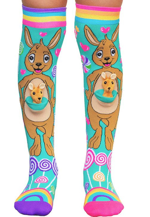 Madmia Kangaroo Socks Toddler Size:3-5 Years