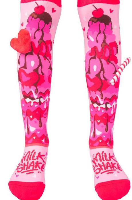 Madmia Love Milkshake Socks Ages:6-99 Yrs