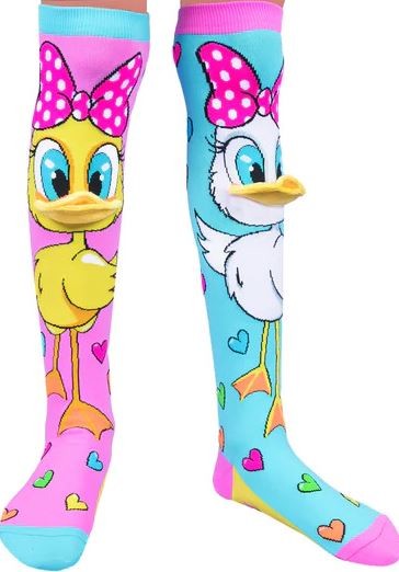 Madmia Fluffy Duck Toddler Socks Ages:3-5 Years
