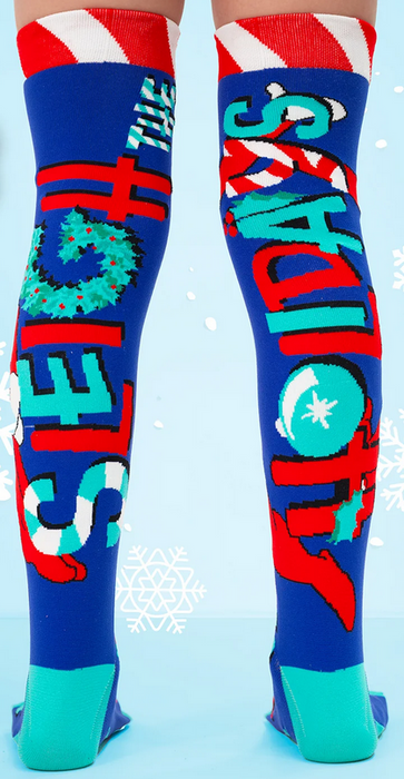 Madmia Elf On The Shelf Sleigh Socks 6-99