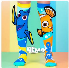 Madmia Finding Nemo Disney Pixar Socks Ages:3-5 Yrs