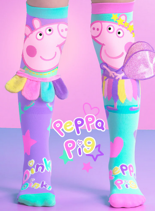 Pappa Pig Fairy Socks Toddler 3-5