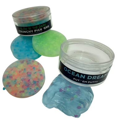 Crunchy Pick'ems Glow In The Dark Putty