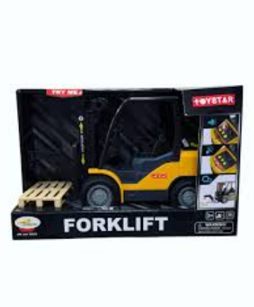 Toystar 30cm Forklift With Accessories Lights & Sounds