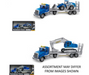 Truck With Ligh & Sounds Low Loader  Trailer + Vehicle Assorted