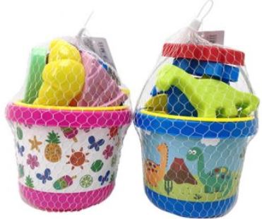Beach Bucket P Piece Set Assorted