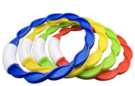Pool Coloured  Dive Rings 4 Pc Pack 