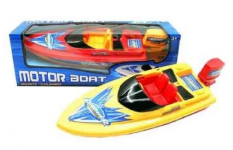 Battery Operated Motor Boat Asst Avant Courier