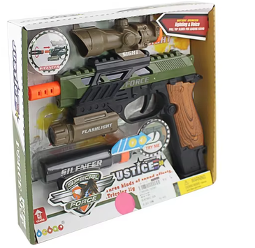 Military Special Force Pistol With Silencer