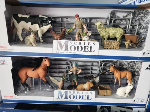 Model Series Farm Animals Various With Figure & Accessories