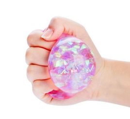 Aquishy Squeeze Crystal - Sensory -  Stress Ball  Assorted