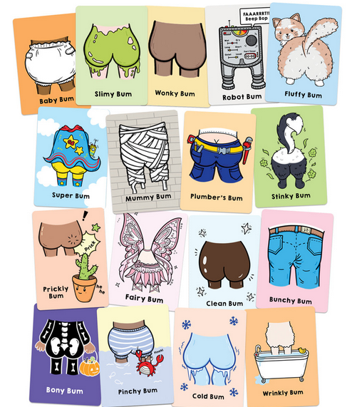 Go Bum Matching Card Game