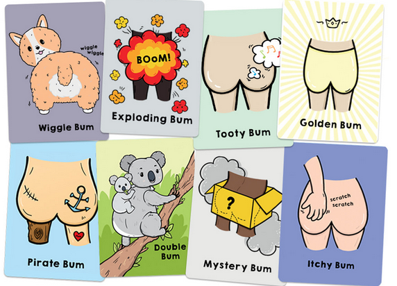 Go Bum Matching Card Game