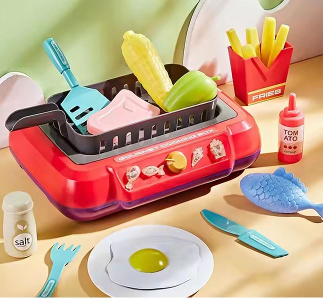 Colour Change Cooking Set With Lights & Sounds + Accessories