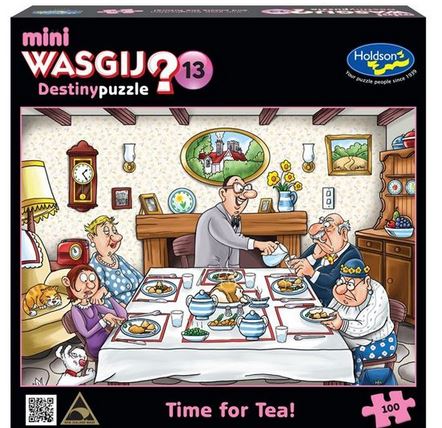 Wasgij? Destiny 100 Piece Mini Puzzle Time For Tea
