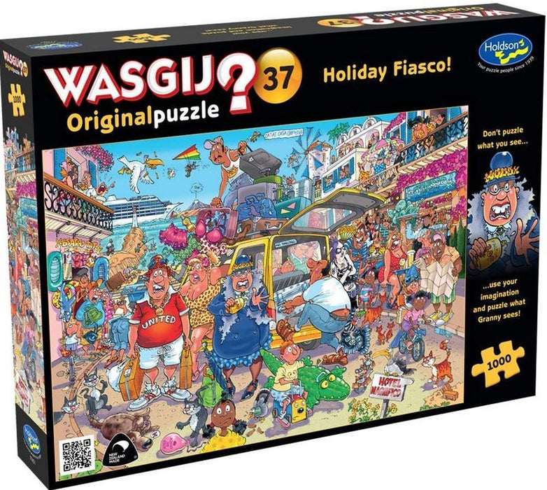 Wasjig No 37 Original Holiday Fiasco 1000pc Puzzle