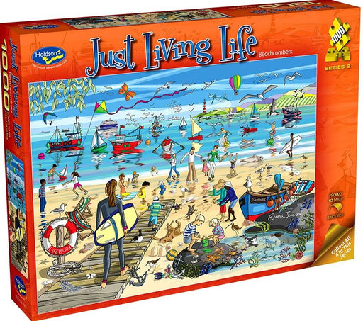 Holdson Just Living Life Beachcombers 1000 Pc Puzzle
