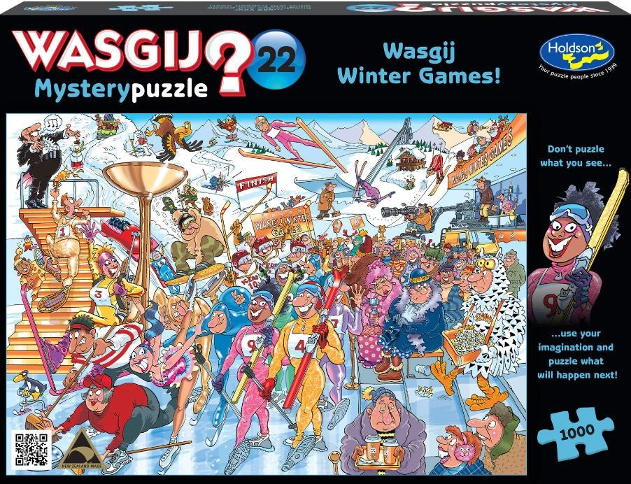 Wasjig Mystery 1000pc Puzzle No 22 Winter Games