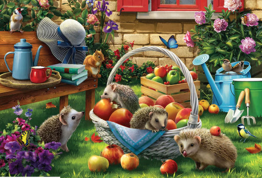 Holdson Gallery Hedgehogs In The Garden 300 Xl Pc Puzzle