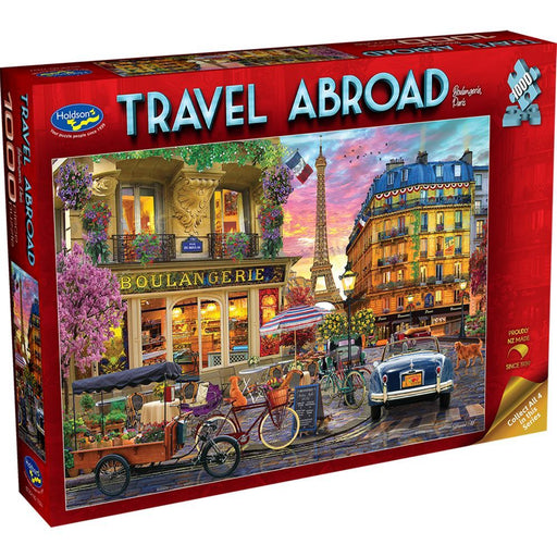 Holdson Travel Abroard Boulangene Paris 1000 Pc Puzzle