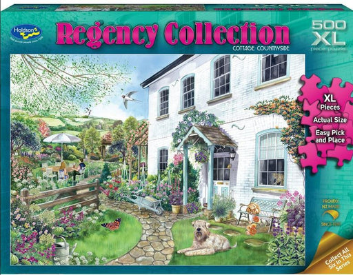Holdson Regency Collection Cottage Countryside 500 Xl Pc Puzzle