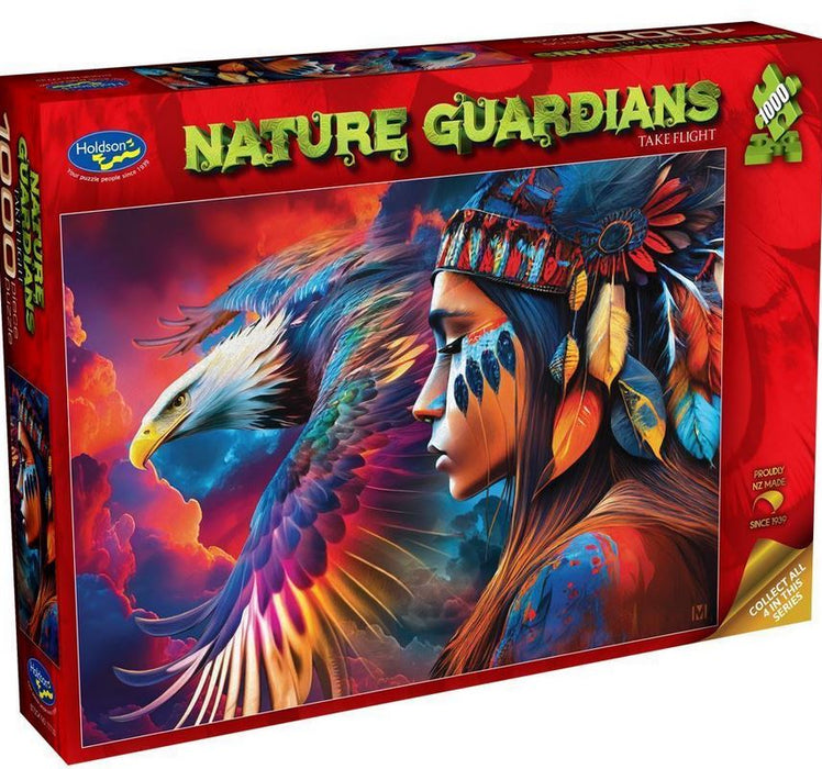 Nature Guardians Take Flight 1000 Pc Puzzle