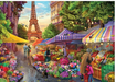 Holdson Travel Abroad 2 Paris Flower Market 1000 Pc Puzzle
