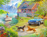 Holdson A Road Less Travelled Summer Lake House 1000 Pc Puzzle